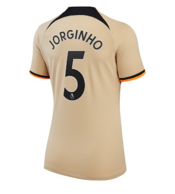 Chelsea Jorginho #5 Tredjedrakt Kvinner 2022-23 Kortermet
